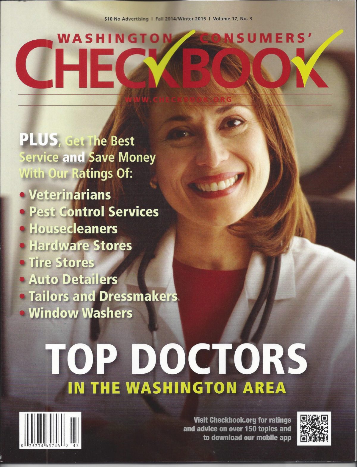 Washington Consumers’ Checkbook – Top Doctors 2015